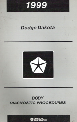 1999 Dodge Dakota Body Diagnostic Procedures