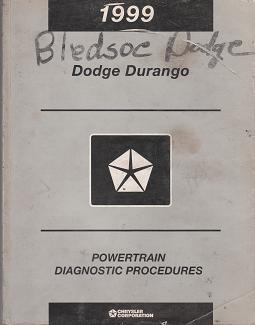 1999 Dodge Durango Powertrain Diagnostic Procedures