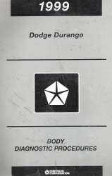 1999 Dodge Durango Body Diagnostic Procedures