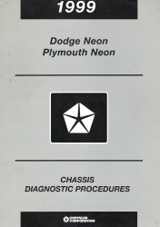 1999 Dodge & Plymouth Neon Chassis Diagnostic Procedures