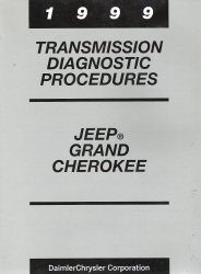 1999 Jeep Grand Cherokee Transmission Diagnostic Procedures