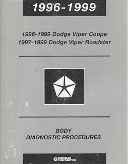 1996 - 1999 Dodge Viper Coupe / Roadster Body Diagnostic Procedures