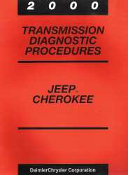 2000 Jeep Cherokee AW4 Transmission Diagnostic Procedures