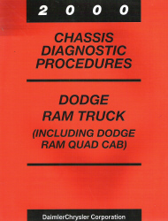 2000 Dodge Ram Truck (Including Quad Cab) Chassis Diagnostic Procedures