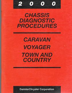 2000 Chyrsler Town & Country / Dodge Caravan / Plymouth Voyager Chassis Diagnostic Procedures
