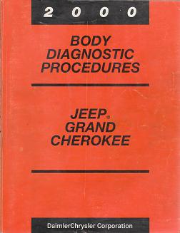 2000 Jeep Grand Cherokee Body Diagnostic Procedures Manual