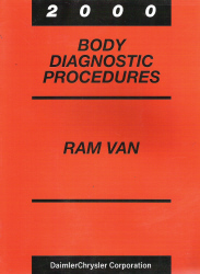 2000 Dodge Ram Van Body Diagnostic Procedures