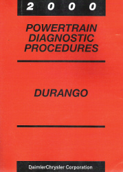 2000 Dodge Durango Powertrain Diagnostic Procedures