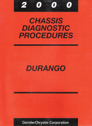 2000 Durango Chassis Diagnostic Procedures
