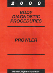 2000 Plymouth Prowler Factory Body Diagnostic Procedures