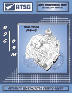 Audi, Mini, Volkswagen 09G / 09M, TF60SN & 6F21WA - 6 Speed ATSG Transmission Rebuild Manual - Softcover