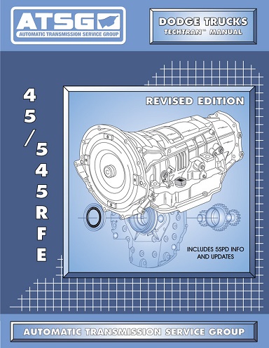 Chrysler 45RFE and 545RFE Automatic Transmission ATSG Rebuild Manual - Softcover