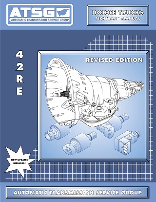 Chrysler 1993 - Up Mitsubishi & Dodge Truck 42RE (A500-SE) Automatic Transmission ATSG Rebuild Manual - Softcover