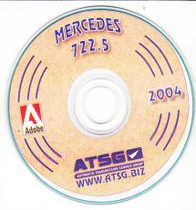 Mercedes-Benz 722.5 Automatic Transmission ATSG Rebuild Manual on CD-ROM