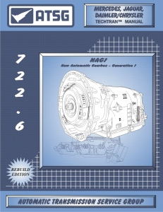 Mercedes, Jaguar, Chrysler 722.6 ATSG Transmission Rebuild Manual - Softcover