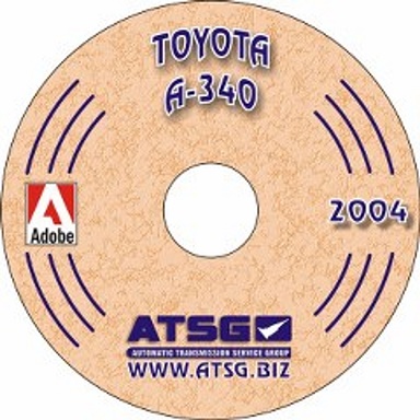Toyota A-340E/H Automatic Transmission Overhaul Manual - CD-ROM