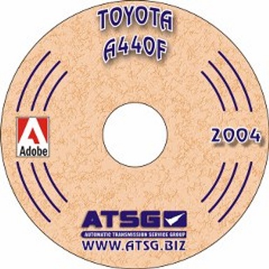 Toyota A440F Transmission ATSG Rebuild Manual - Mini-CD