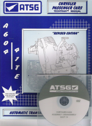 Chrysler A604 (41TE)Transaxle Training DVD Video & Rebuild Manual Combo Pack