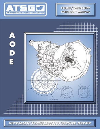 Ford, Mercury AOD-E Transmission ATSG Rebuild Manual - Softcover