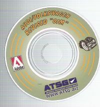 Audi / Volkswagen 01M Transaxle ATSG Technicians Diagnostic Guide- Mini CD-ROM