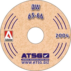 BMW, Jaguar, Peugeot Borg Warner 65-66 Transmission ATSG Rebuild Manual Mini-CD