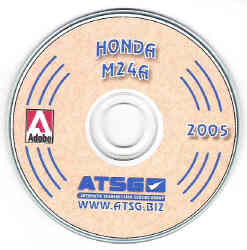 Honda 3 Shaft Transaxle Hydraulic Control ATSG Rebuild Manual - Softcover