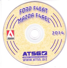 ATSG Ford / Mazda F4EAT F4AEL Transaxle Rebuild Manual on CD-ROM