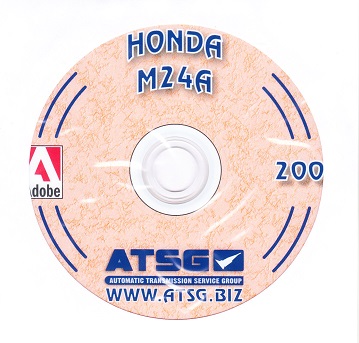 Honda Civic 3 Shaft M24A Transmission Rebuild Manual on CD-ROM