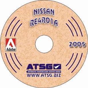 Mazda RE4R01A (R4A-EL) Transaxle ATSG Rebuild Manual on CD-ROM