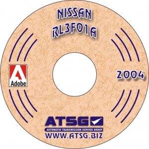 Nissan RL3FO1A Transaxle ATSG Rebuild Manual-CD-ROM