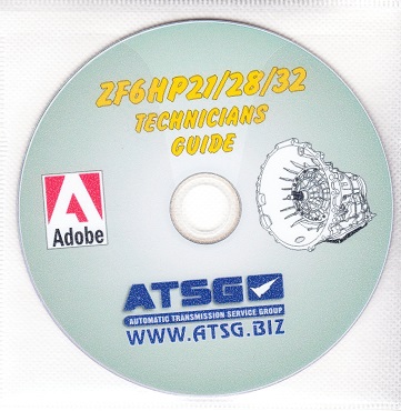 BMW / AUDI ZF6HP21 /  ZF6HP28 /  ZF6HP32 2nd Generation Technicians Guide on CD-ROM