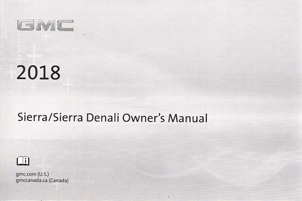 2019 GMC Sierra Owner's Manual Portfolio