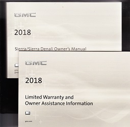 2018 GMC Sierra / Sierra Denali Owner's Manual Portfolio