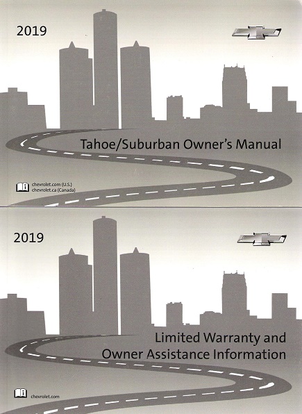 2019 Chevrolet Tahoe & Suburban Owner's Manual Portfolio