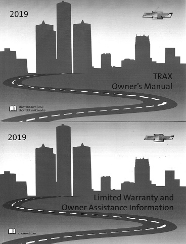 2019 Chevrolet Trax Factory Owner's Manual Portfolio