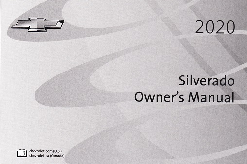 Owner's Manual for 2020 Chevrolet Silverado, 84186886B