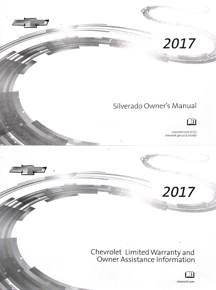 2017 Chevrolet Silverado Owner's Manual Portfolio-84214734