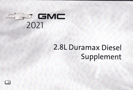 2021 Chevrolet & GMC 2.8L Duramax Diesel Supplement, 84267010A    