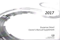 2017 Chevrolet/GMC Duramax Diesel Supplement