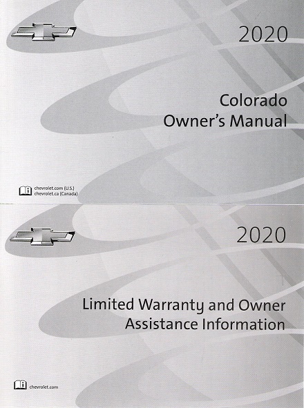 2020 Chevrolet Colorado Owner's Manual Portfolio