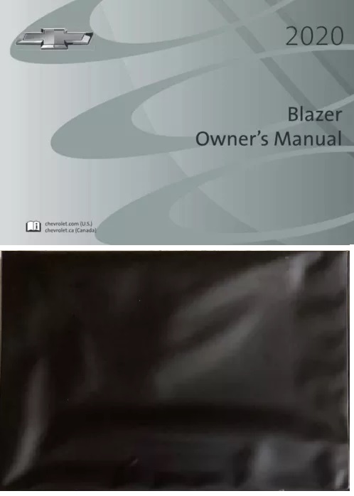 2020 Chevrolet Blazer Owner's Manual Portfolio