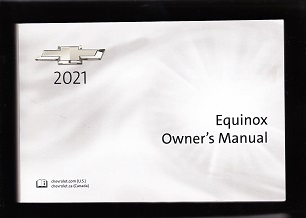 2021 Chevrolet Equinox Owner's Manual Portfolio