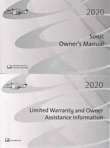 2020 Chevrolet Sonic Owner's Manual Portfolio