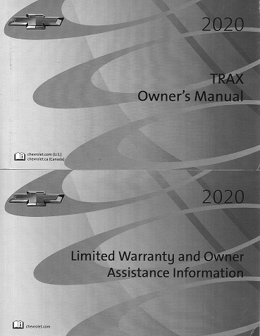 2020 Chevrolet Trax Factory Owner's Manual Portfolio