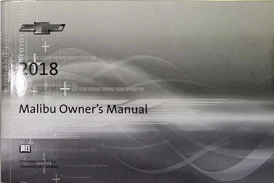 2018 Chevrolet Malibu Owner's Manual Portfolio