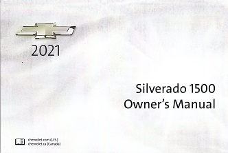 2021 Chevrolet Silverado 1500 Owner's Manual