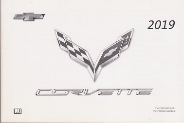 2019 Chevrolet Corvette Owner's Manual Portfolio