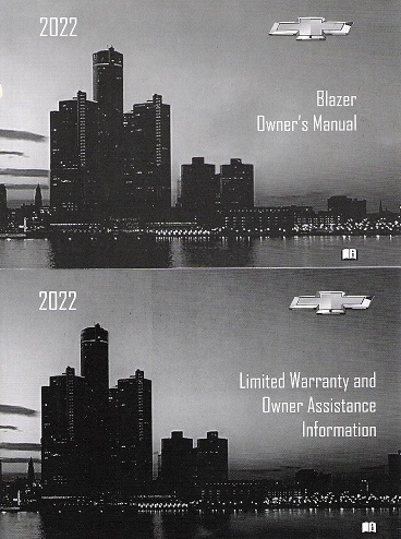 2022 Chevrolet Blazer Owner's Manual Portfolio