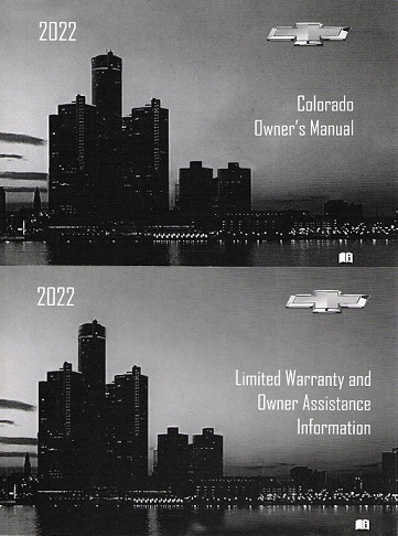 2022 Chevrolet Colorado Owner's Manual Portfolio