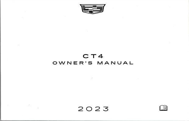 2023 Cadillac CT4 Owner's Manual